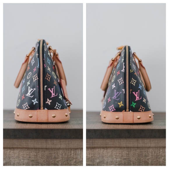 Louis Vuitton Alma PM NM Multicolor Black - Picture 3 of 16